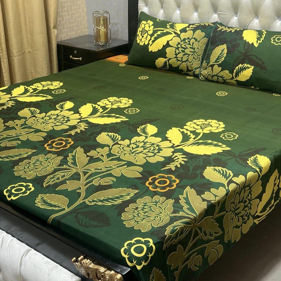 *3D-Crystal cotton Bedsheets*