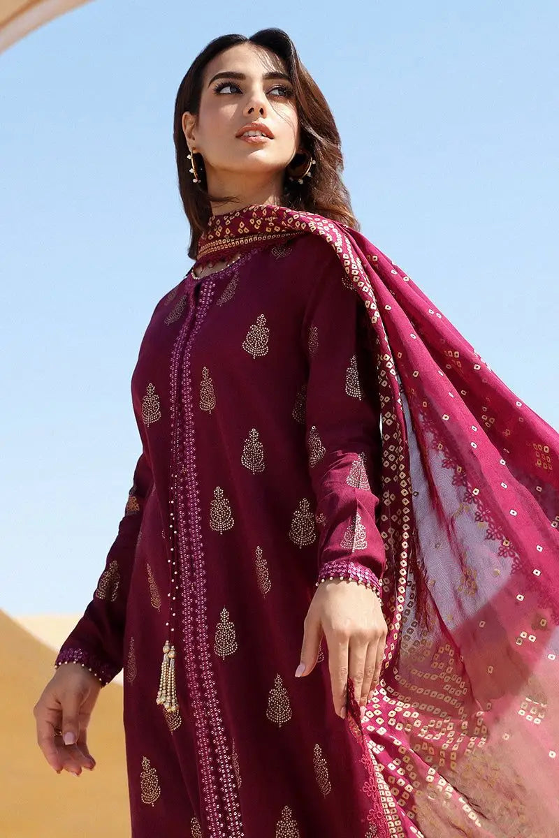 ALHAMDULILAH /CROSS STITCH 3pc Summer Casual Collection