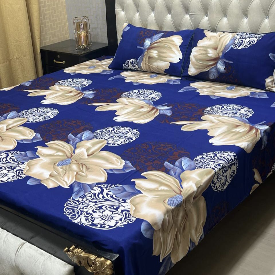 *3D-Crystal cotton Bedsheets*