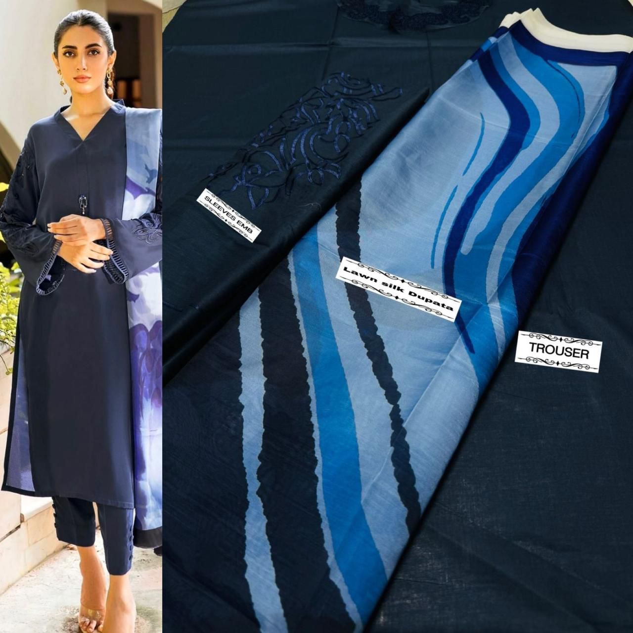 SUPER SUMMER CLEARANCE SALE OFFER* 🥳🎉🎉
*_🌻SUMMER COLLECTION 🌻_*
*ALHAMDULILAH*
*NATASHA KAMAL* 3pc Summer Casual Collection
Code:2025