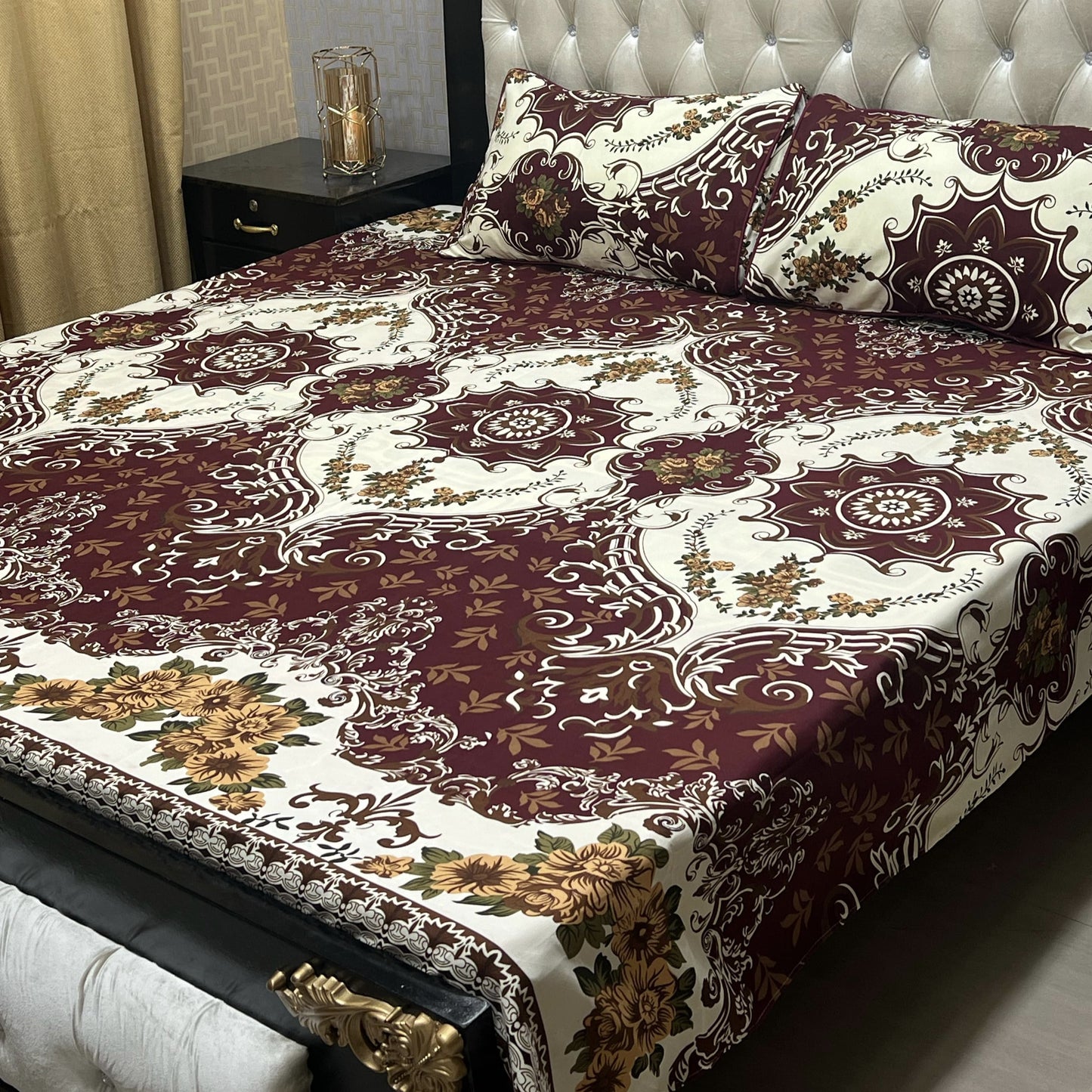*3D-Crystal cotton Bedsheets*