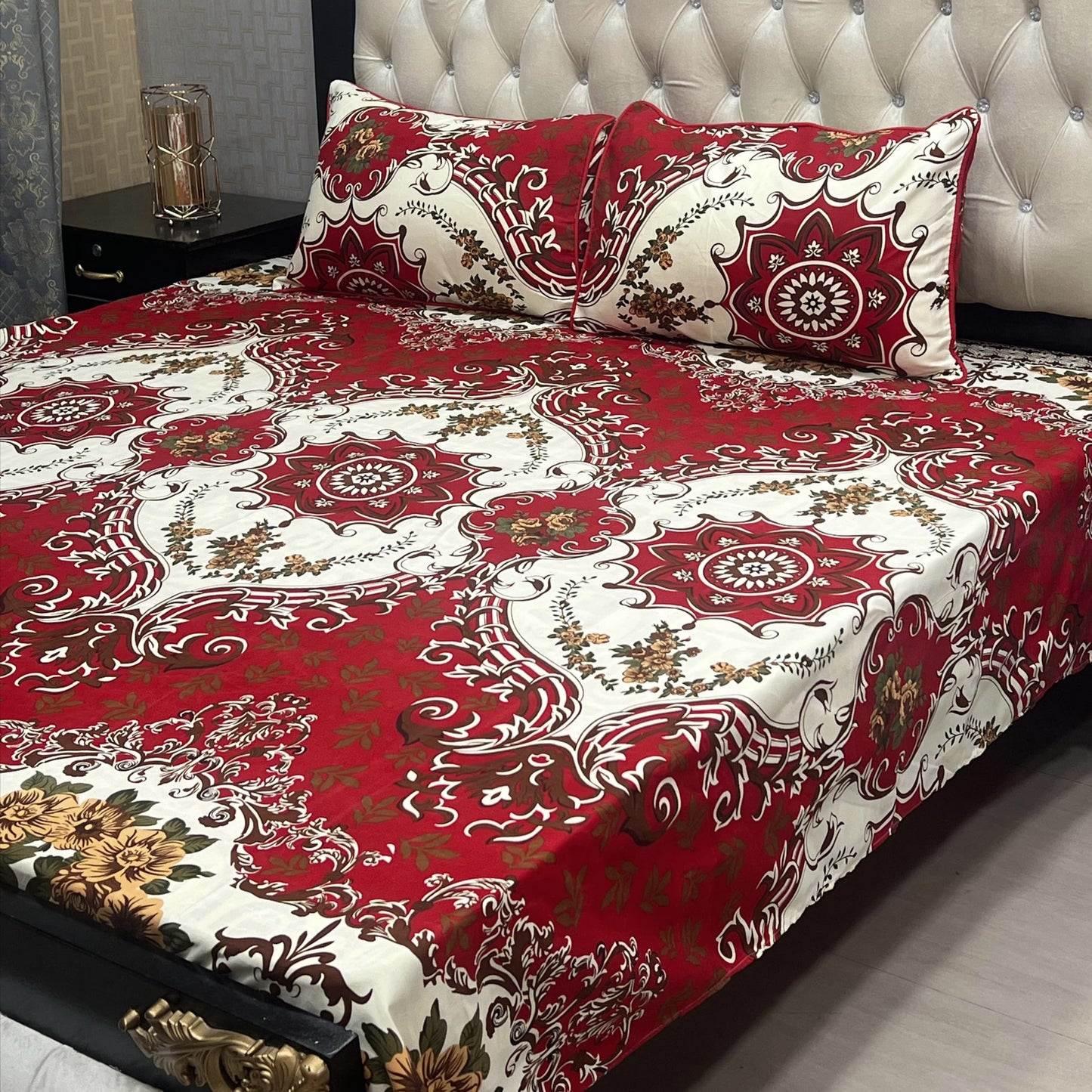 *3D-Crystal cotton Bedsheets*