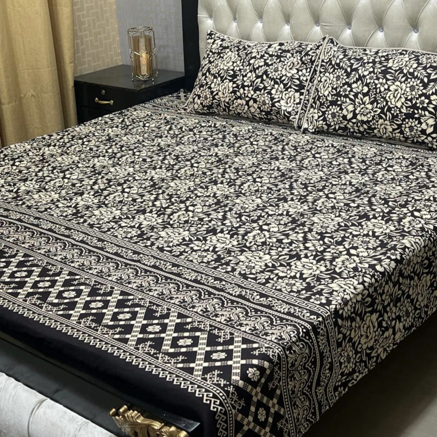 *3D-Crystal cotton Bedsheets*