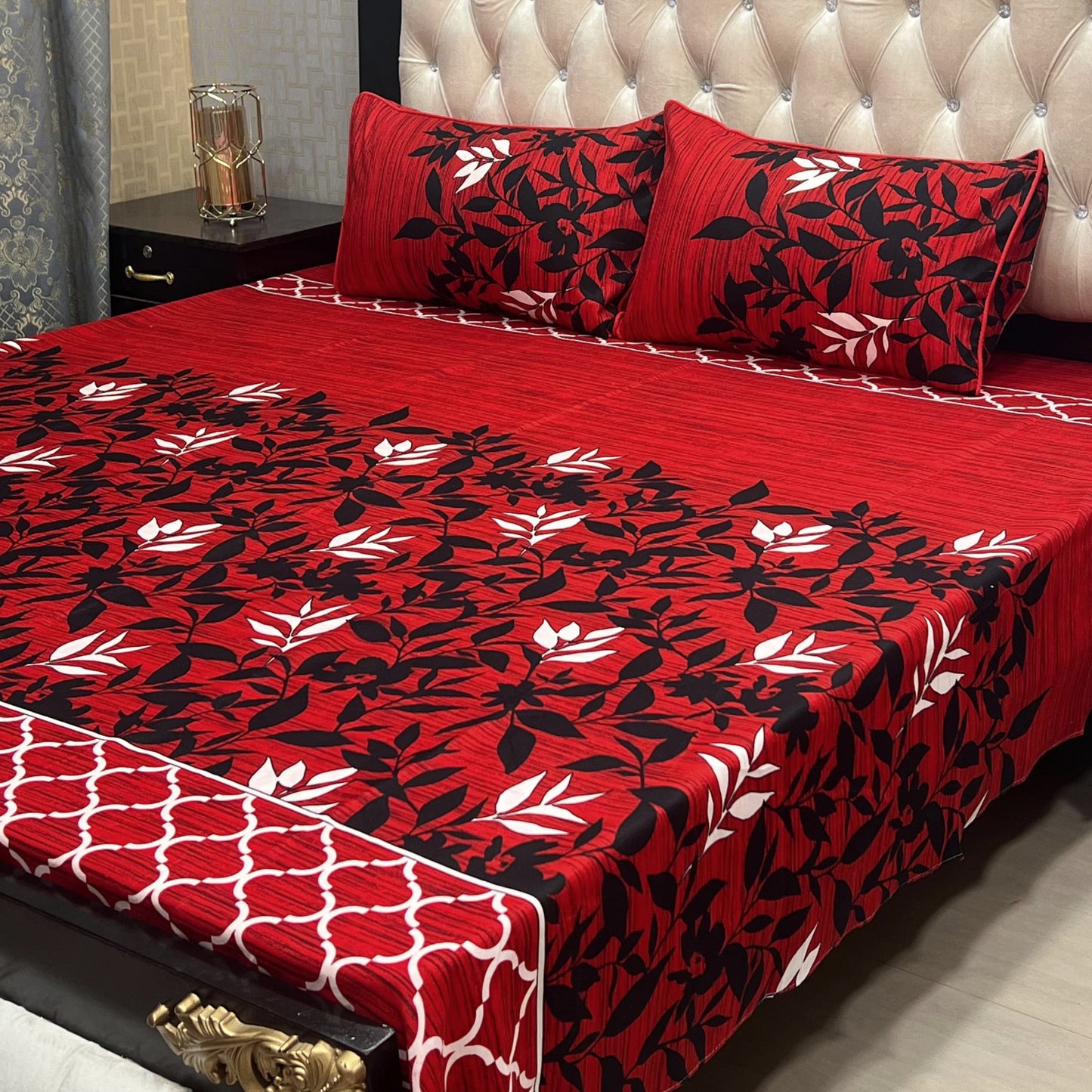 *3D-Crystal cotton Bedsheets*