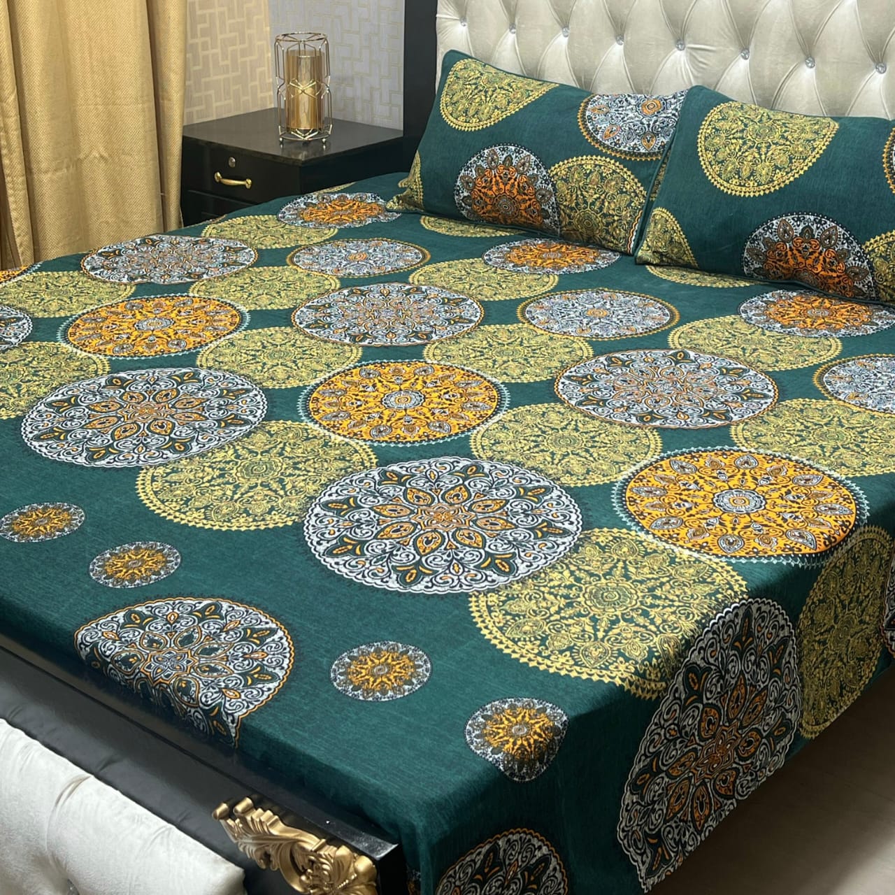 *3D-Crystal cotton Bedsheets*