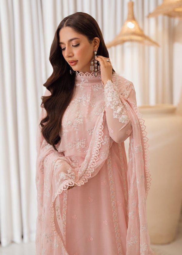 Brand :*AZURE*

FABRIC
(SHIRT)………….ORGANZA 
(DUPATTA)……. ORGANZA 
(TROUSER………MALAI