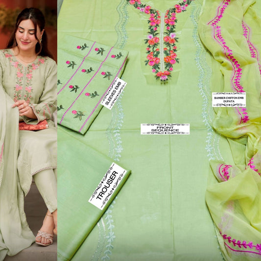 SUMMER COLLECTION 🌹*
          *ALHAMDULILAH*
*mix* 3pc Summer Casual Collection 
Code:mix🌹