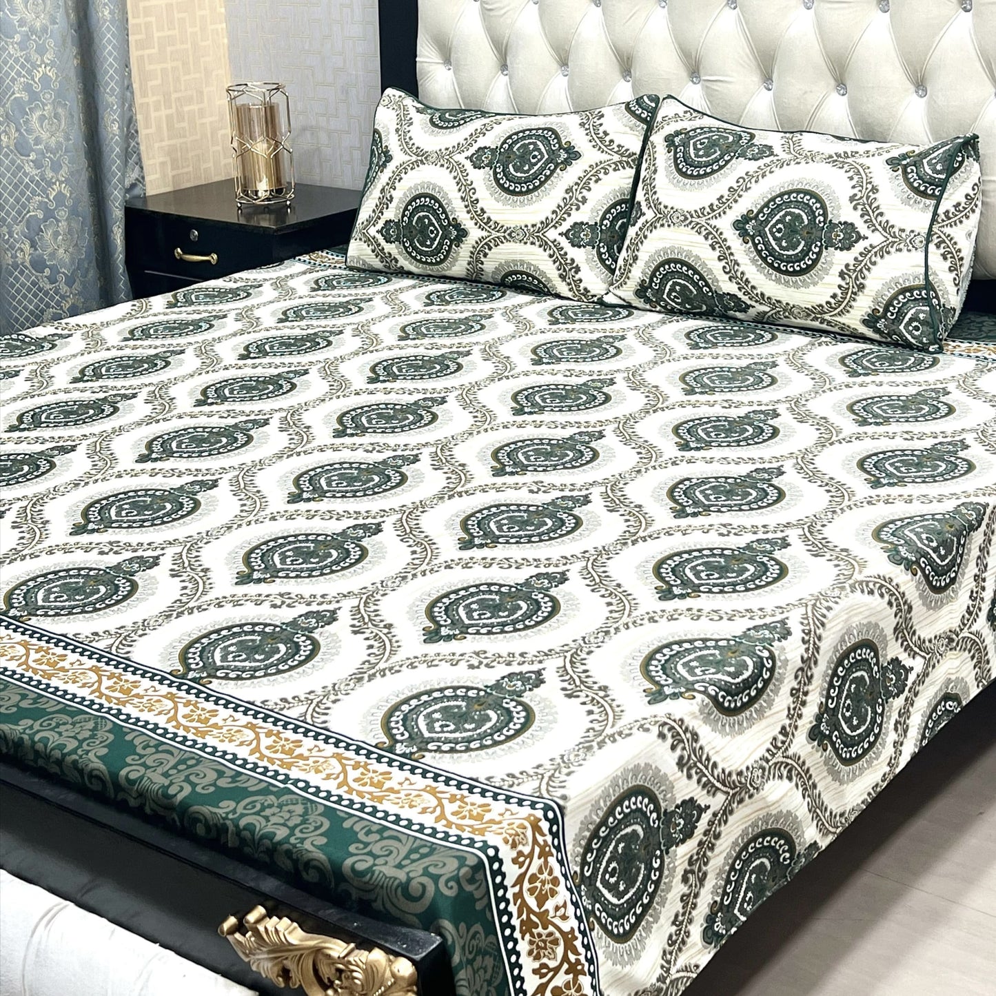 *3D-Crystal cotton Bedsheets*