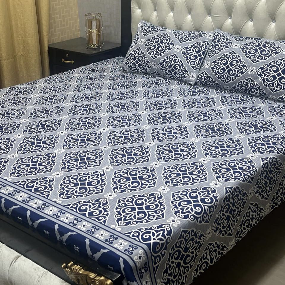 *3D-Crystal cotton Bedsheets*