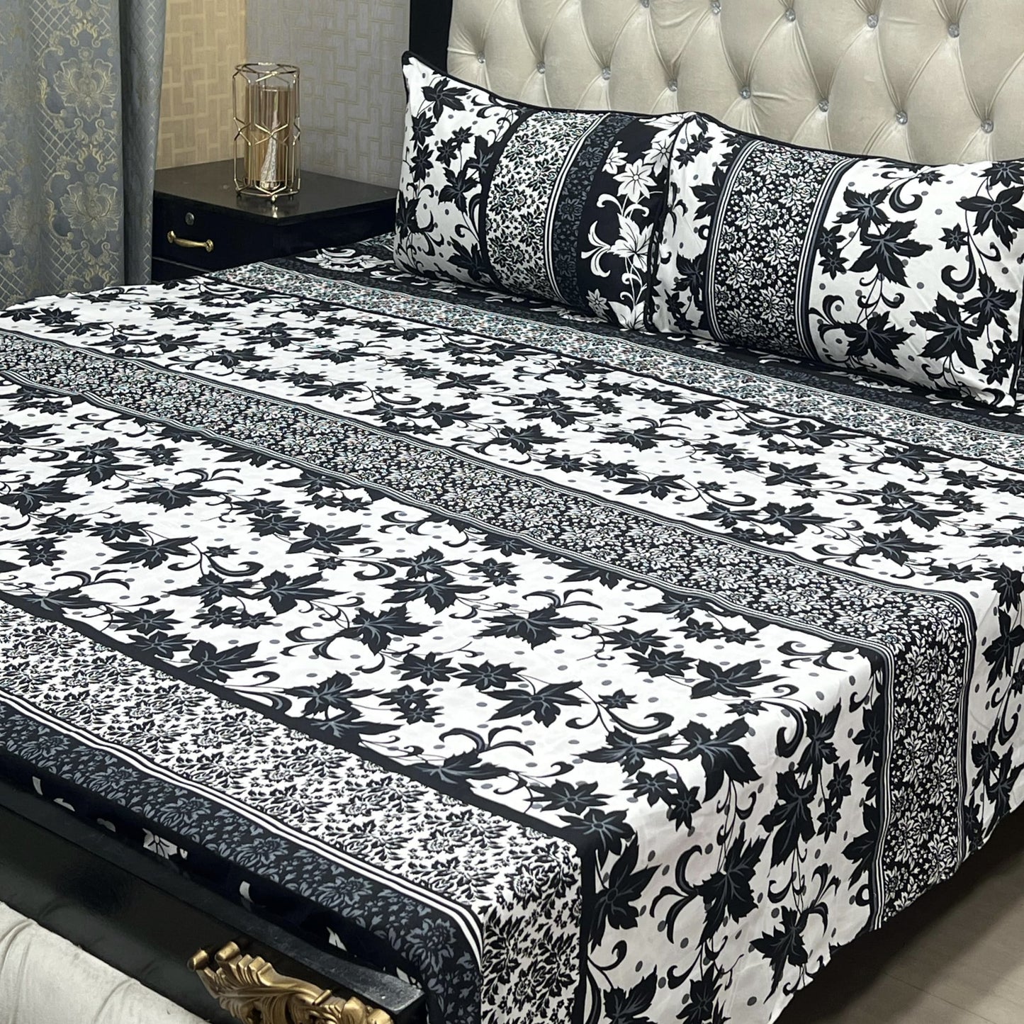 *3D-Crystal cotton Bedsheets*