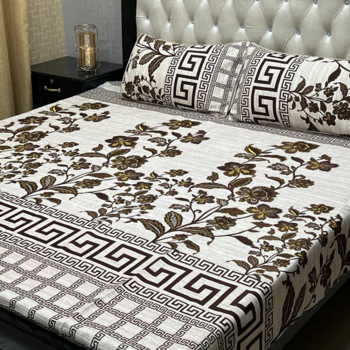 *3D-Crystal cotton Bedsheets*