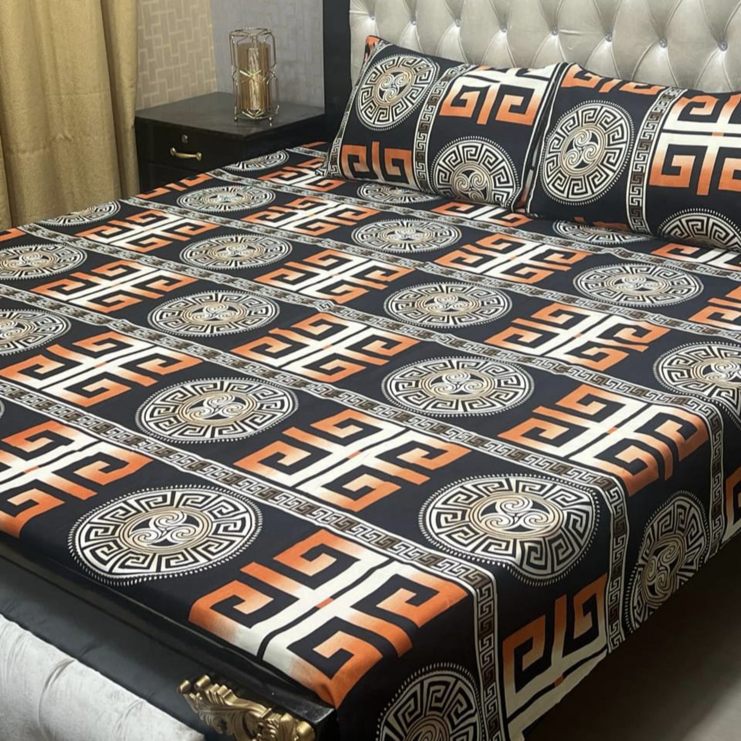 *3D-Crystal cotton Bedsheets*