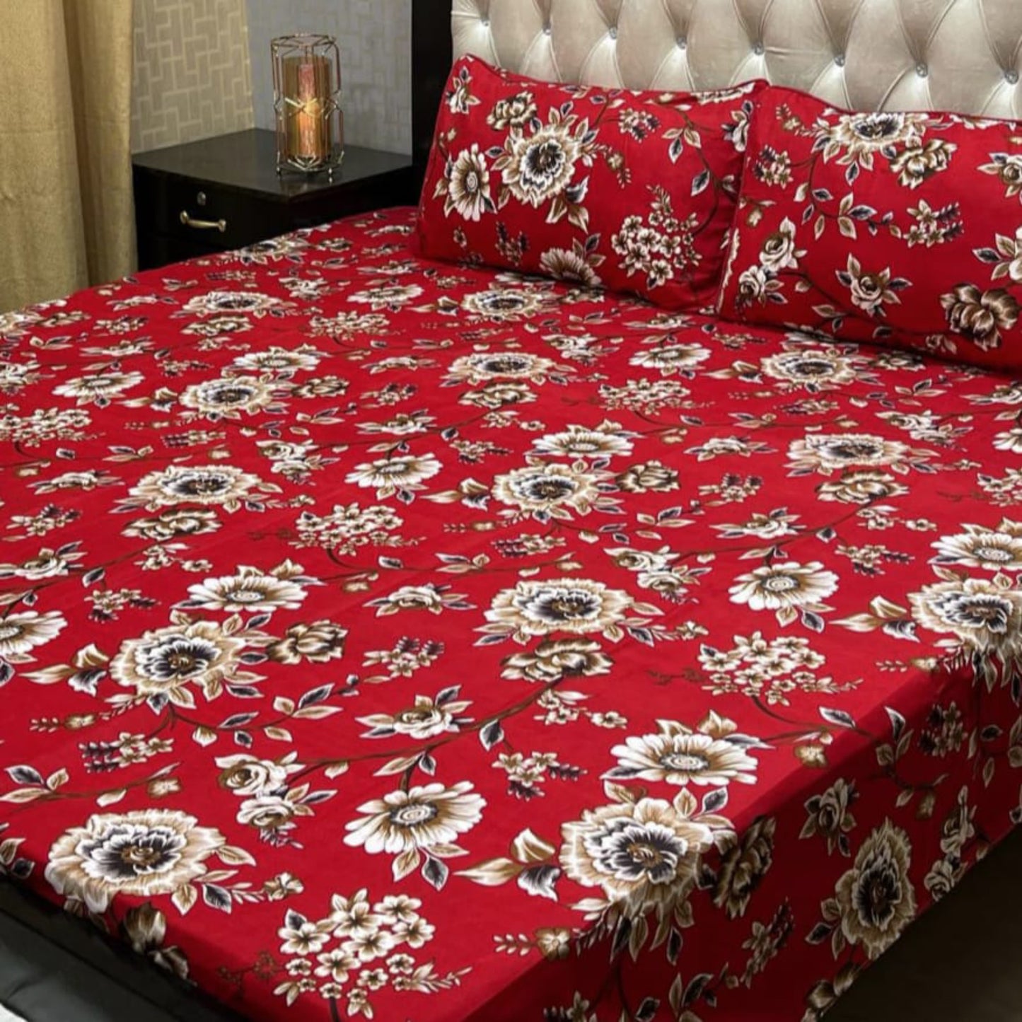 *3D-Crystal cotton Bedsheets*