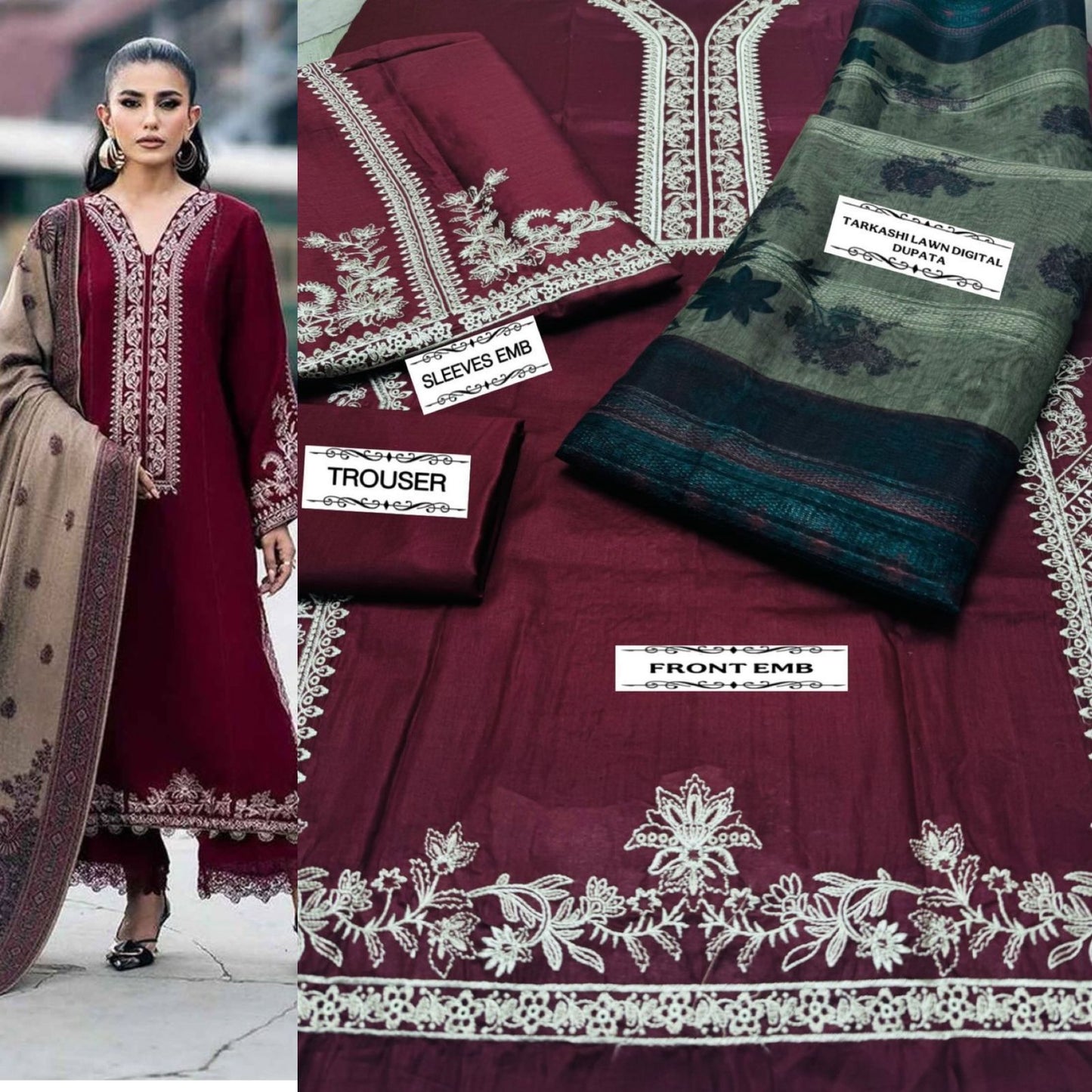 SUMMER COLLECTION 🌹*
          *ALHAMDULILAH*
*mix* 3pc Summer Casual Collection 
Code:mix🌹