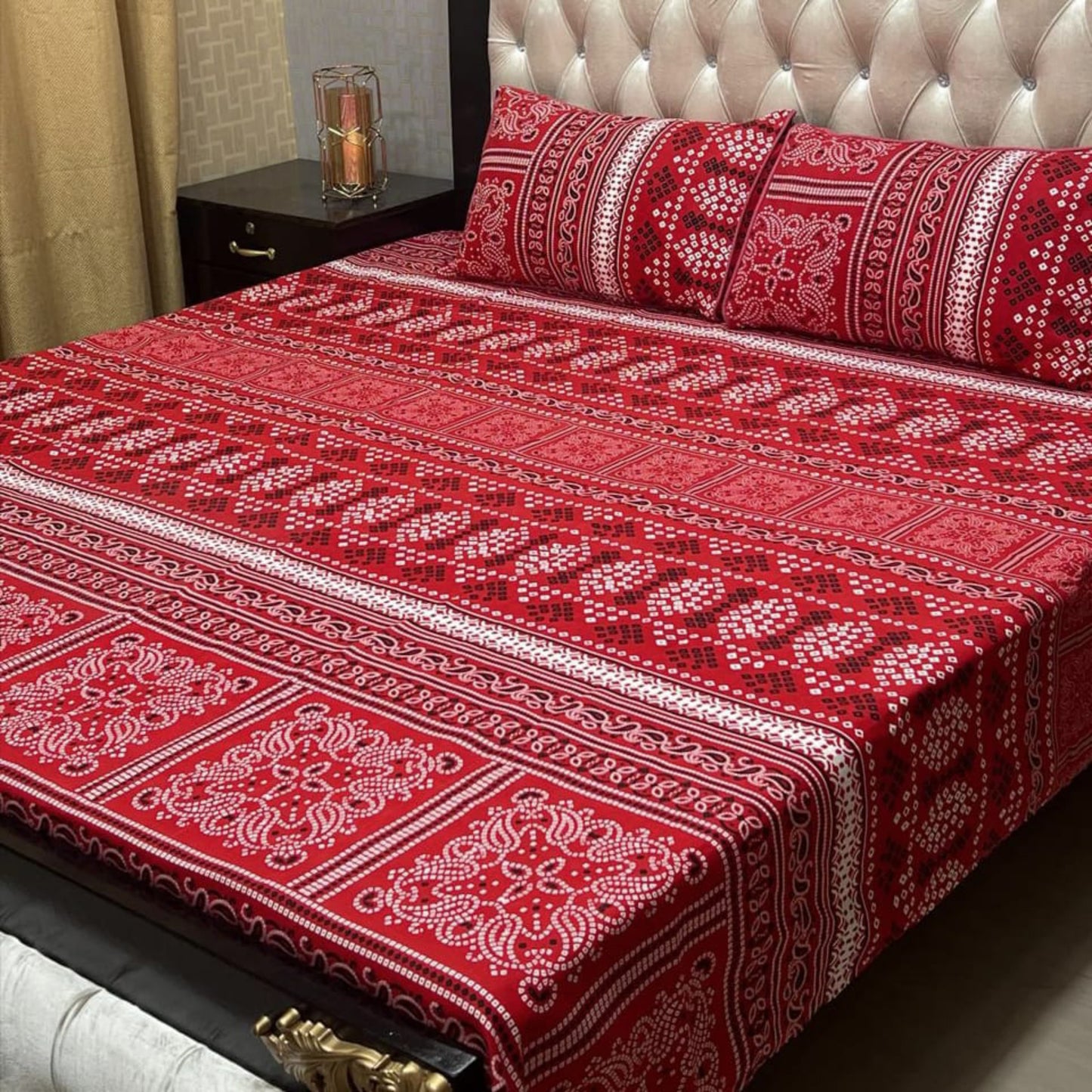 *3D-Crystal cotton Bedsheets*