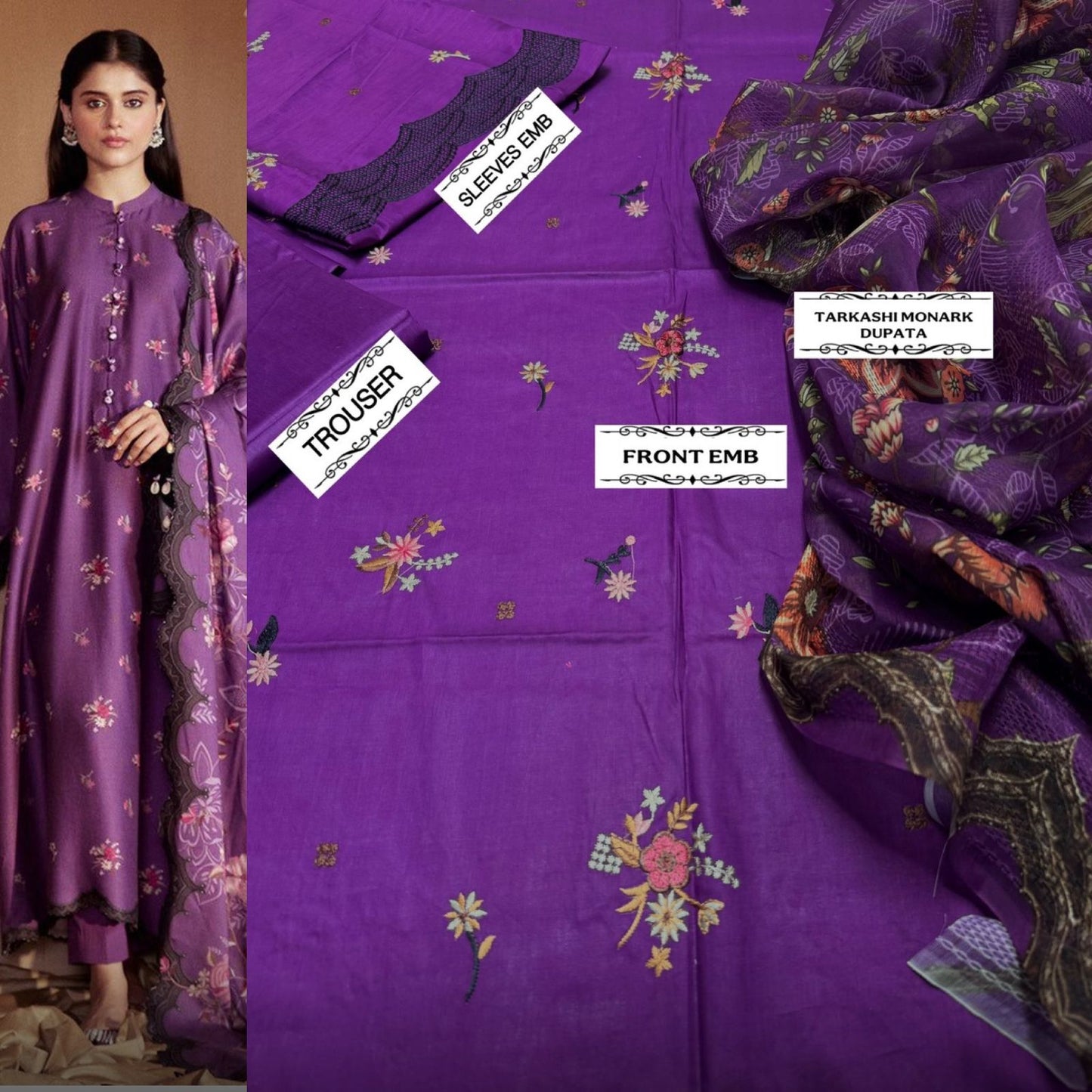 SUMMER COLLECTION 🌹*
          *ALHAMDULILAH*
*mix* 3pc Summer Casual Collection 
Code:mix🌹