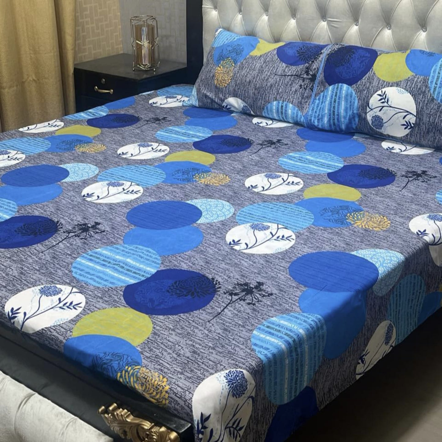 *3D-Crystal cotton Bedsheets*