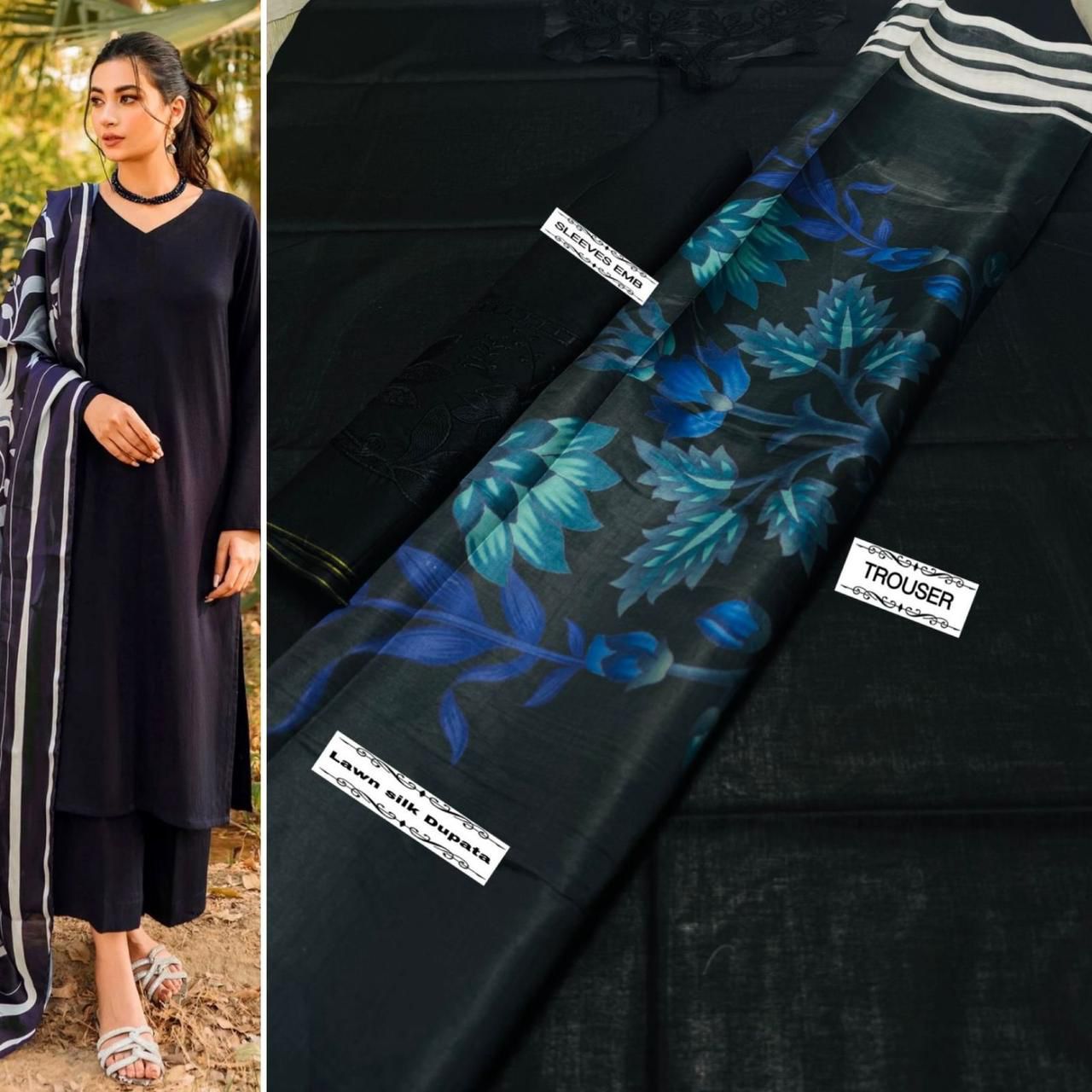 SUPER SUMMER CLEARANCE SALE OFFER* 🥳🎉🎉
*_🌻SUMMER COLLECTION 🌻_*
*ALHAMDULILAH*
*NATASHA KAMAL* 3pc Summer Casual Collection
Code:2025