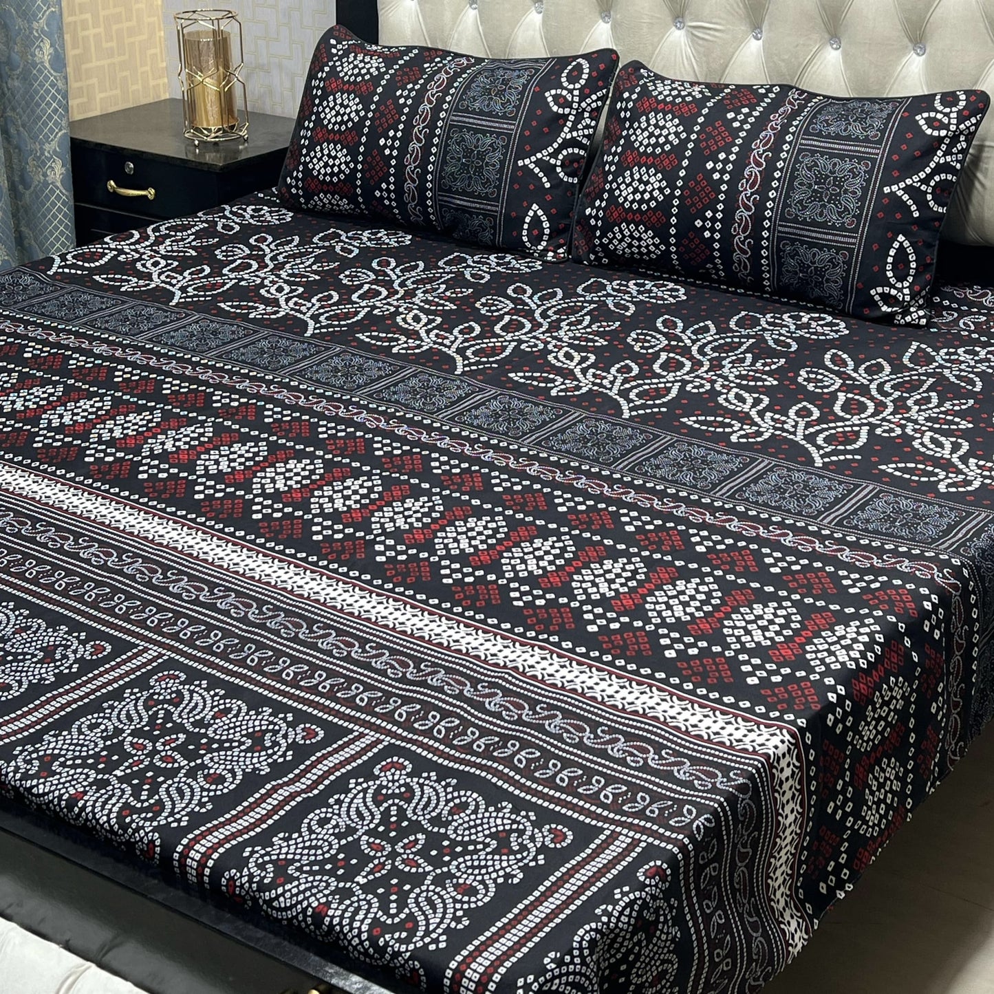 *3D-Crystal cotton Bedsheets*