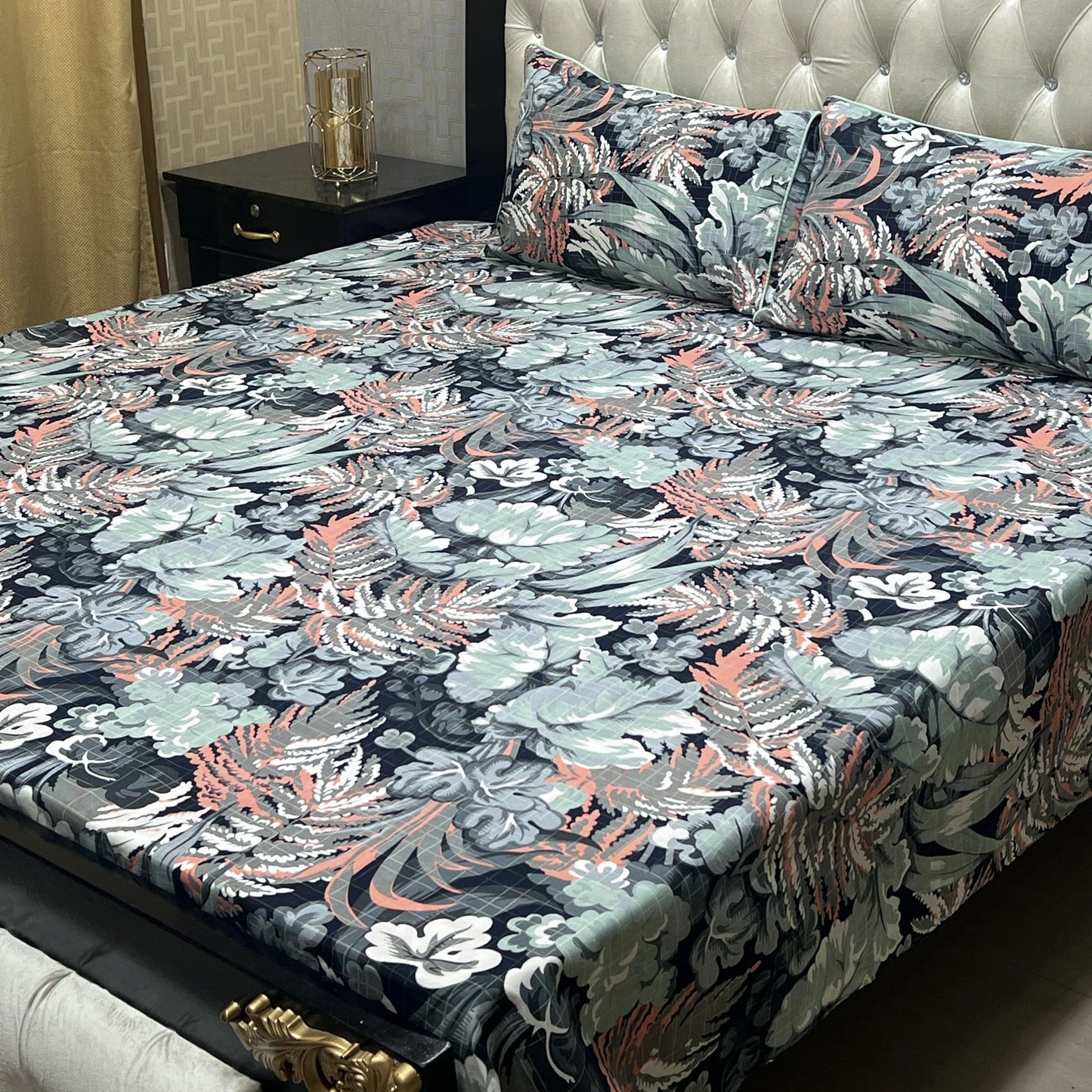 *3D-Crystal cotton Bedsheets*