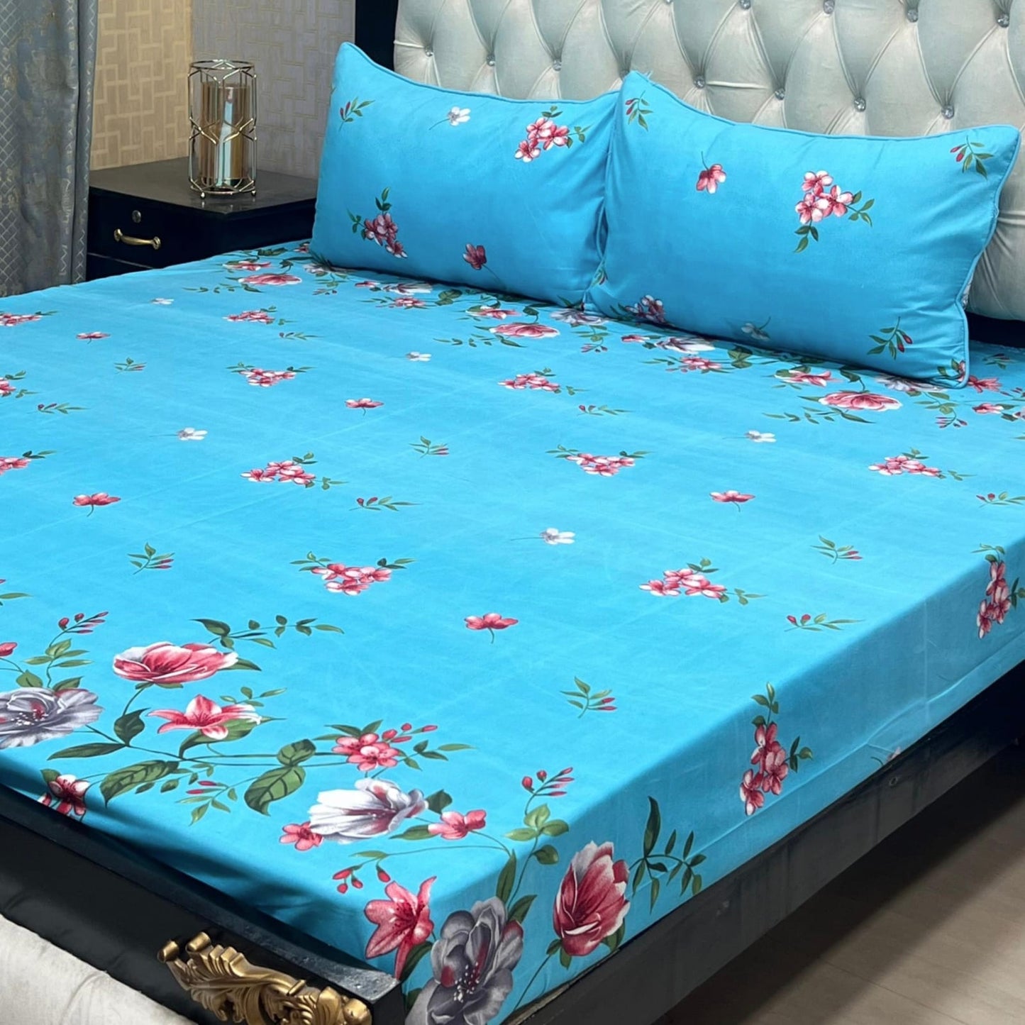 *3D-Crystal cotton Bedsheets*