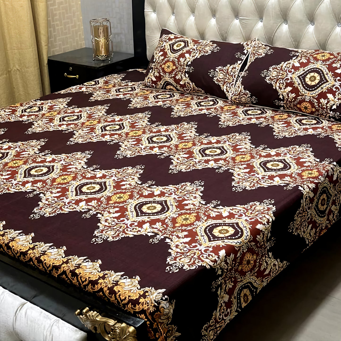 *3D-Crystal cotton Bedsheets*