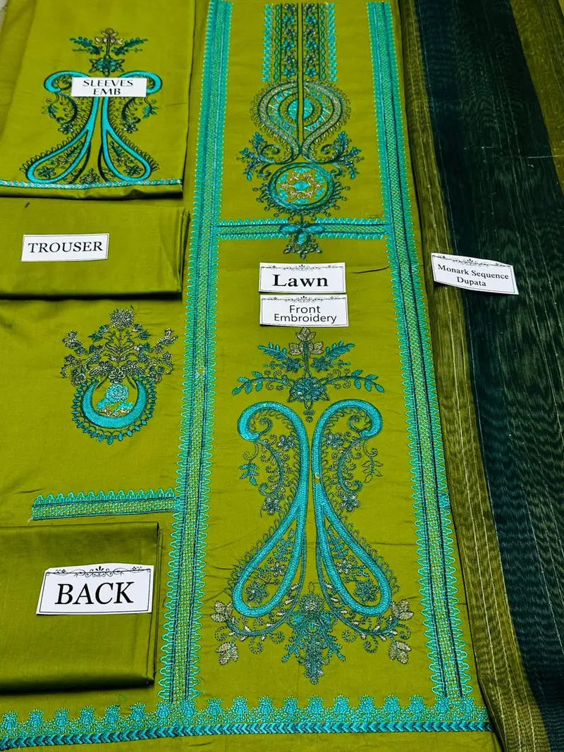 ALHAMDULILAH MARIA.B 3pc Summer Casual Collection