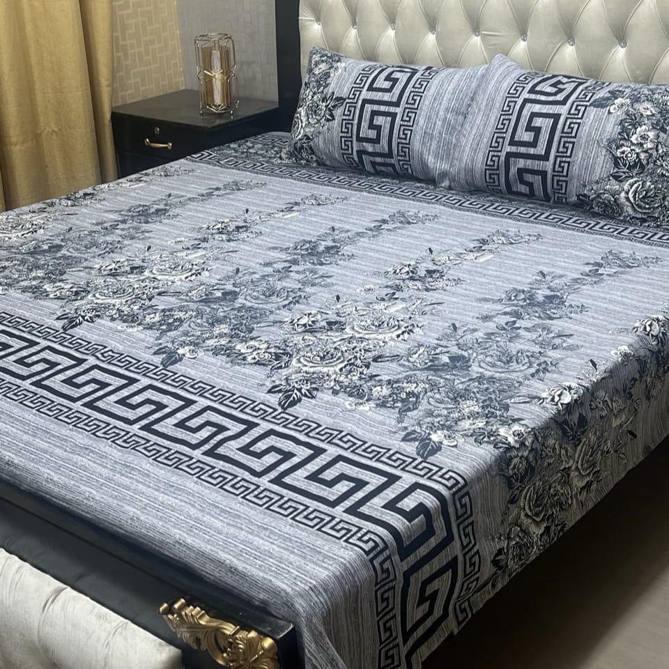 *3D-Crystal cotton Bedsheets*